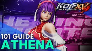 Athena 101 | Strategy, Combos, Overview and Pros/Cons | King Of Fighters XV Tutorial