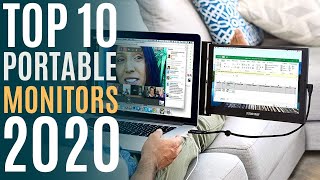 Top 10 Best Portable Monitors of 2020 / Portable Laptop Monitors / Portable Gaming Monitor
