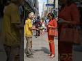 Everyone Ignored The Beggar But Two Police Officers Refused To Walk Away #shorts #respect #kindness