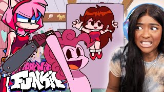 PINKIE IS BAKING CUPCAKES AND AMY IS MAD!! | Friday Night Funkin' [FUNKIN' IS MAGIC]