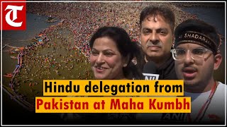 70-member Hindu delegation from Pakistan visits Maha Kumbh, praises govt's arrangements