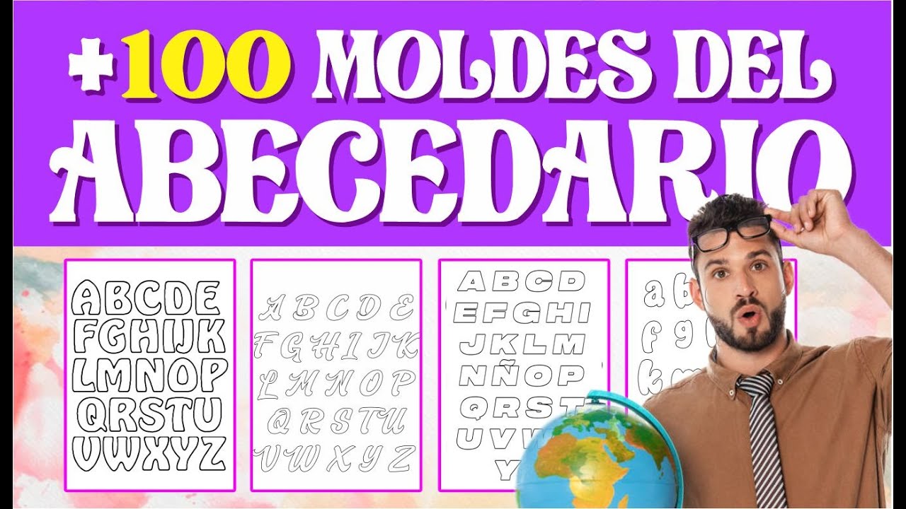 Moldes Del Abecedario Youtube