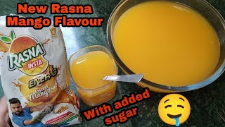 Rasna Mango Flavour review l Instant Rasna l How to make Rasna and store it l Rasna kaise banaye