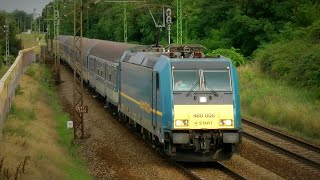 Vonatok a 80-as és 120-as vonal elágazásánál 2018. 06. 15./Trains at the junction of lines 80 \u0026 120