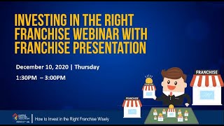 #BETHEBOSS 8th How to Invest in the Right Franchise Webinar