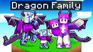 Having a DRAGON FAMILY in Minecraft!