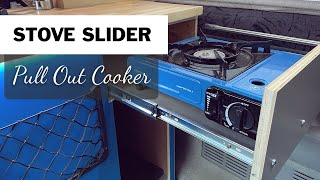 Stove Slider Drawer For My Campervan | Mazda Bongo