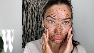 Create an At-Home Spa Experience #WithMe Shanina Shaik | W Magazine