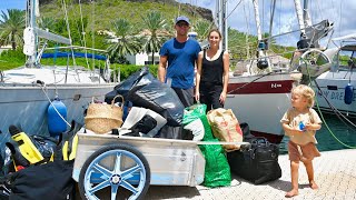 Our lives belongings weigh 300 kg! - Ep. 311 RAN Sailing