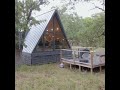 Modern Tiny a frame Cabin With Pool and Fire Pit Credit To @MikeWillTravel