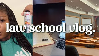 LAW SCHOOL VLOG: internship applications, endless reading, spring semester thoughts