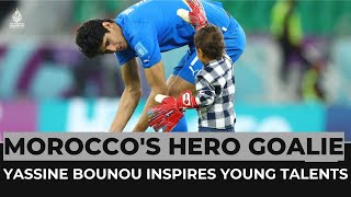 Morocco's unbeaten goalkeeper: Bounou's performance inspiring young talents