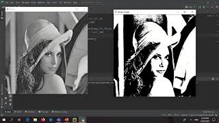 Convert image intro rgb to Binary image