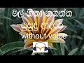 Mal Hina Naganna Karaoke (without voice) මල් හිනා නගන්න සුසුදු ආදරේ