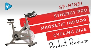 #SunnyHealthFitness Guide: Fitness Trainer Reviews Synergy Pro Magnetic Indoor Cycling Bike SF-B1851