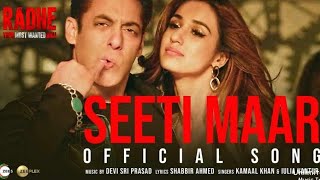 Seeti Maar | Radhe - Your Most Wanted Bhai | Salman Khan, Disha Patani|Kamaal |DSP| Whatsapp Status