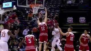 Rasheed Sulaimon Side Slash to Diamond Stone Dunk vs. Nebraska