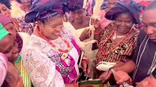 Erelu Elemure at otun Ekiti in madam funmilayo oke mothers burial