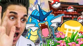 SPAWNA GYARADOS NELLA LAGUNA!! CAOS GENERALE TRA I TEMPLI E PARCHI! POKEMON GO A TOKYO