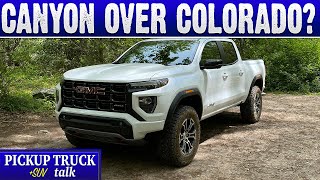 Here's Why I'd Buy The 2023 GMC Canyon Over 2023 Chevy Colorado