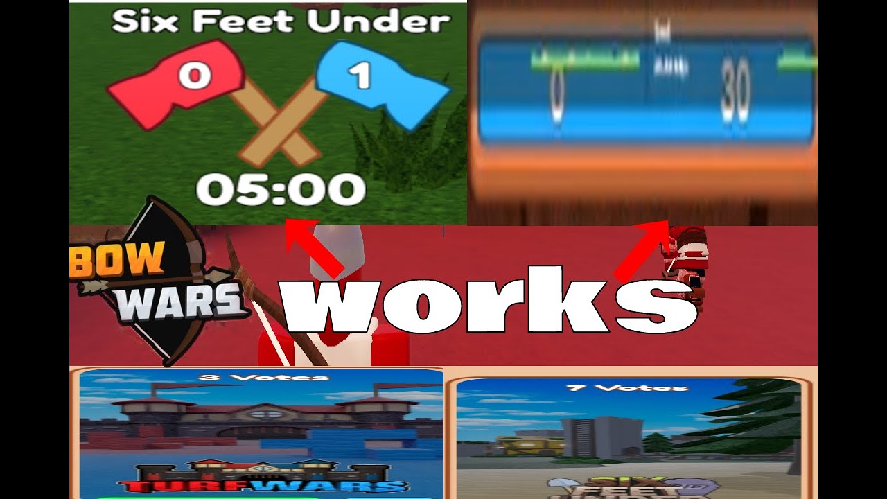 How To Win Every Round In Roblox Bow Wars In 2 Game Modes Roblox Tips