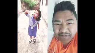 निकै कडा रैछा यो नानिता हेरेको हेरेकै भाइयो 🤣🤣 #comedy #funny #duet #subscribe