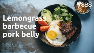 Easy lemongrass pork rice bowl | The Cook Up with Adam Liaw | SBS Food