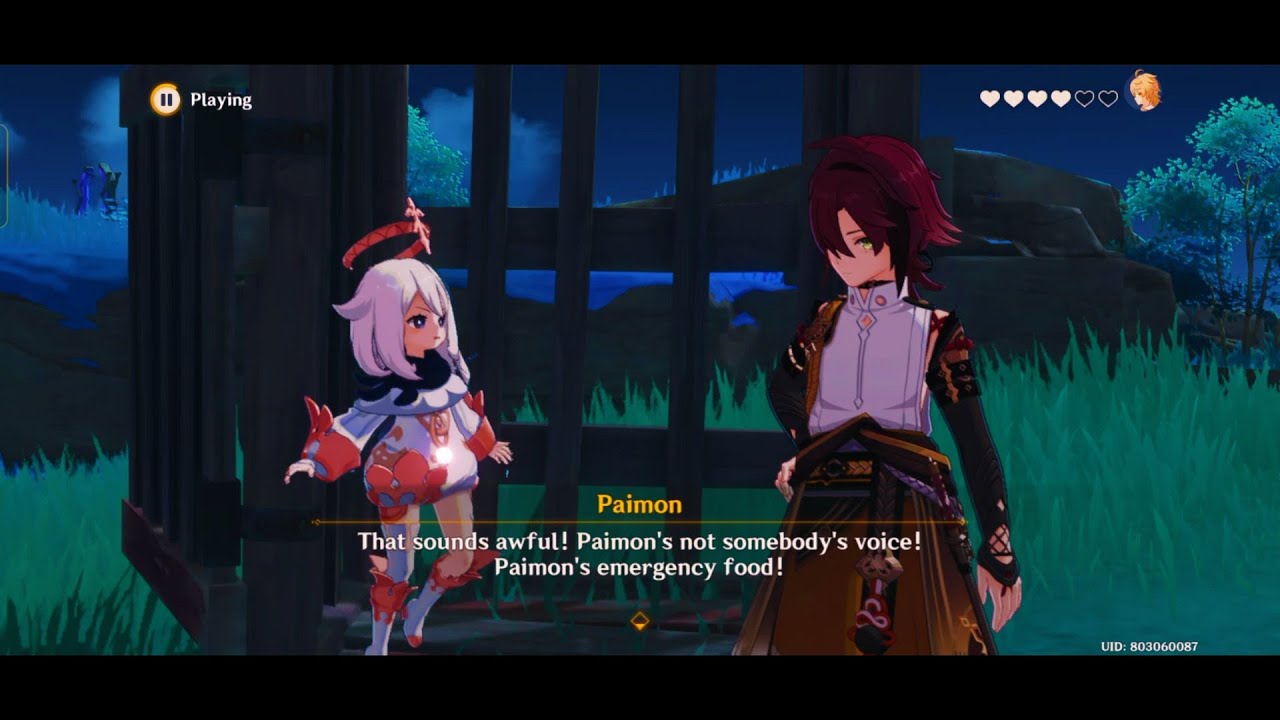 Paimon Admits She Is Emergency Food - Genshin Impact - YouTube