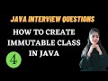 JAVA INTERVIEW QUESTIONS || How to create Immutable class in Java? || Must Watch