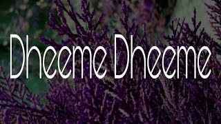 Pati Patni Aur Woh: Dheeme Dheeme lyrics Video | Kartik A, Bhumi P, Ananya P | Tony K, Neha