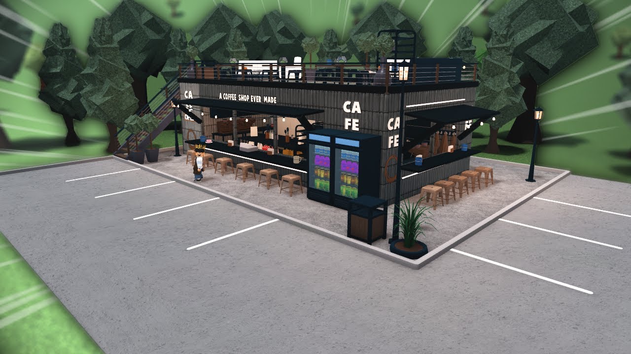 Building A NEW BLOXBURG COFFEE SHOP Because Coffee Stain - YouTube