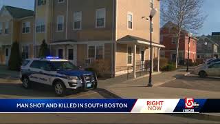 Man shot, killed in South Boston