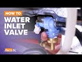 How to replace Water Inlet Valve part # W11175771 on your Whirlpool Maytag Kitchen Aid Dishwasher