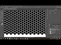 hexagon abstract photoshop