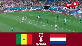 🔴 LIVE : Senegal vs Netherlands | FIFA World Cup 2022 | Holland x Senegal En Direct