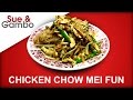 How to Make Chicken Chow Mei Fun Rice Noodles