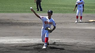 2022/8/11　日高中学校vs八木中学　１回