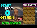 Day-1 Zero To Hero Match🤑| New Season | New Item🤩| PUBG METRO ROYALE