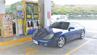 油箱加滿系列之猜猜看保時捷油箱加滿要幾公升 PORSCHE 911 1999 996 Carrera 2 300匹馬力 0-100加速5秒 MVI 6974