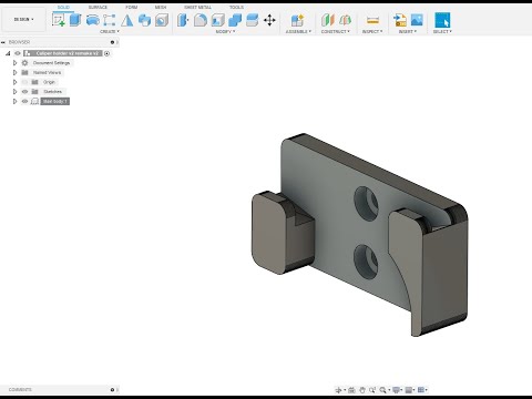 How to edit Thingiverse files for free using Fusion 360 Step-by-Step