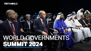 President Erdogan addresses World Governments Summit in Dubai
