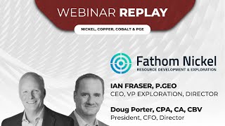 Fathom Nickel Inc. | Webinar Replay