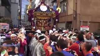 平成26年 下谷神社 大祭 本社大神輿渡御 立派な渡御。