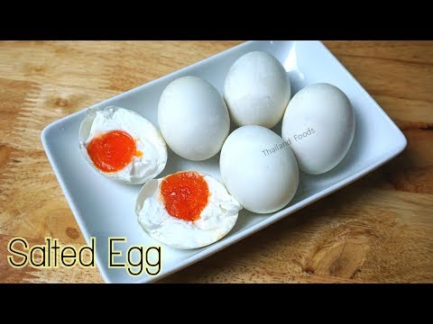 Thai Foods | Salted Duck Eggs Thai Foods | Salted Duck Eggs