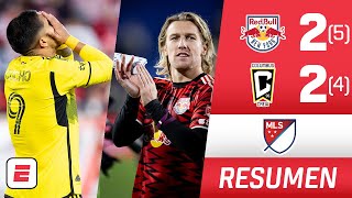 MLS TENDRÁ NUEVO CAMPEÓN. New York RED BULLS ELIMINA en PENALES a COLUMBUS CREW de Cucho Hernández