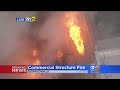 Fire Crews Battling Blaze At Downtown LA Commercial Building