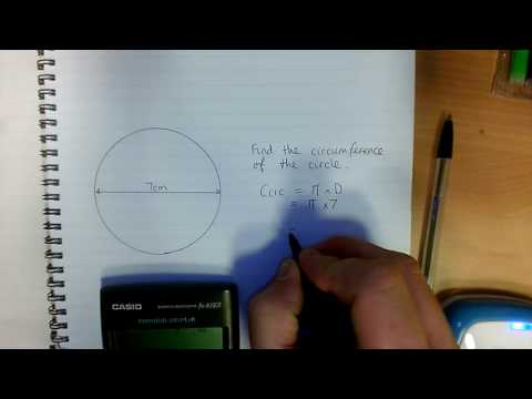 Finding Pi on the calculator and & using Pi Finding Pi on the calculator and & using Pi