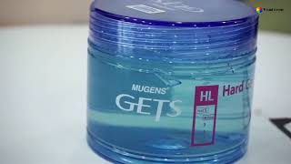 Gel Mugens Super Hard, gel vuốt tóc siêu cứng, tạo kiểu tóc cố định tối đa, giữ nếp lâu, đàn hồi