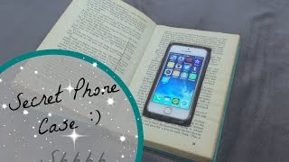 DIY: Secret Phone Case // WARNING: audio is messed up...