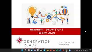 Session 3 Part 1 Problem Solving